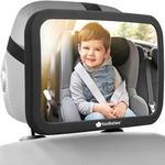 KeaBabies Baby Car Seat Mirror - Wi