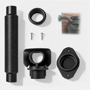 Rain Barrel Diverter Kit, Rain Barrel Downspout Diverter for Rectangular Downspouts, Collecting Clean Rainwater, Easily Turn Plastic Containers into Rain Barrels, Easy Installation Without Dismantling