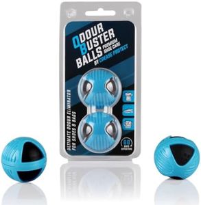 Odour Buster Shoe Deodorant Balls - Ultimate Sneaker Deodoriser & Shoe Freshener - Fresh Scent for Shoes & Bags - Reusable Sports Shoe Deodorizer - Eliminate Odour from Shoes, Bags, Lockers