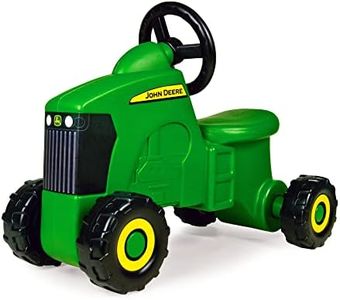 John Deere Sit 'N Scoot Activity Tractor Toy - Foot to Floor Kids Ride On Toys - John Deere Tractor Toys for Toddlers - 20 x 9.8 x 16.15 inches - Green - Ages 2 Years and Up