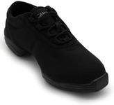 Capezio Canvas Dance Sneaker,Black,