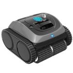 (2024 Upgrade) WYBOT C1 Cordless Robotic Pool Cleaner for In Ground Pools, Wall Climbing, 150 Mins Runtime, Pool Vacuum Robot with Triple-Motor, Intelligent Route Planning, Up to 65 Feet in Length