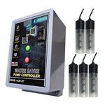 Fully Automatic Dual Tank Water Level Controller Sensor(with Dry Run Protection) with 5 Sensor