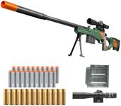 Toy Gun Dart Foam Pellet Blasters Shell ejecting Shotgun Cool Stuff Gifts for boy Age 8+ 9 10 11 12 Year Old Teen Adult Kid Shooting Game with Scope Soft Bullet Sniper Rifle