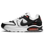 NIKE Air Max Command Men's Trainers Sneakers Shoes 629993 (White/Max Orange/Black 103) UK8.5 (EU43)