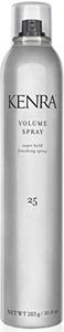 Kenra Professional Volume Spray 25 50% | Super Hold Finishing & Styling Hairspray | Flake-free & Fast-drying | Wind & Humidity Resistance | All Hair Types | 10 oz