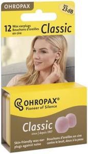 Ohropax Wax Ear Plugs, 12 Plug