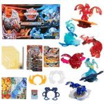 BAKUGAN Ultimate 6-Pack, Special Attack Dragonoids, Nillious, Mantid and Octogan, Customisable Spinning Action Figures, Kids’ Toys for Boys and Girls 6 and up