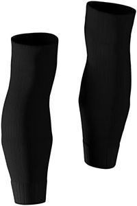 Tekkerz leg sleeve over 20 color variations compatible with grip socks for soccer, football, hockey, rugby athletic socks