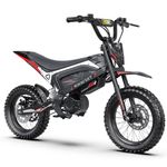 Electric Dirt Bike for Teens Adults- 3000W Peak Geard Motor E Dirtbike, 64km/h Max Speed, 48V 21Ah Removable Battery with 80km Long Range Electric Motorcycle, IP67 Rainproof Ebike