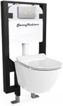 St. Tropez Wall Hung Toilet Bundle 