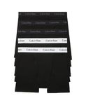 Calvin Klein Men's Cotton Classics Multipack Boxer Briefs, black (5 Pack), M