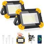 NATPOW LED Work Lights, Rechargeabl