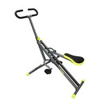 Niceday Rowing Machine Squat Trainer, Upright Rower Riding, Cardio Exercise Equipment, Squat Trainer with 3 Resistance Levels, Cross Trainer fo Abs Legs Arms, Fitness Trainer, Gym Equipment for Home