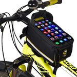 GR GOLDEN RIDERS | TRIVAX | Bicycle Front Frame Bag for Mobile Phone - Polyester