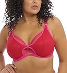 Elomi Women's Plus Size Kintai Underwire Plunge Bra, Cha Cha, 40G