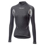 CASTELLI Damen Flanders 2 W Warm Long Sleeve Radunterwäsche, grau, M