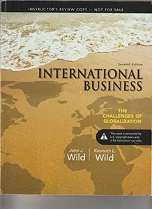 International Business: The Challenges of Globalization (7th Edition)