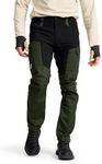 RevolutionRace Men's RVRC GP Trousers, Durable Trousers for Hiking, Walking, Exploring and All Other Outdoor Activities, Forest Green, L