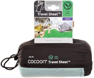Cocoon Travelsheet Reisedecke, Baumwolle, Kaktusblau, 238 x 117 cm