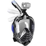 ZIPOUTE Snorkel Mask, Foldable Full