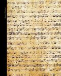 Writers Notebook: Gifts for Music Lovers (A large paperback personal journal with ruled lines NOT STAVES for musicians; it is from our Antique Parchment range)