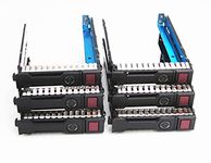 (6-Pack) 2.5" Hard Drive SAS SATA Tray Caddy 651687-001 651699-001 for Proliant ML350 DL360p DL380P DL160 Gen8 G8 with