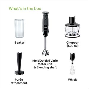 Braun MultiQuick 5 Hand Blender – Black