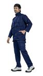 aipan Industrial Coverall/Workwear/Boiler Suit with Multiple Pockets | Fabric - PolyCotton - 65/35 | GSM -220 | Quality - Drill Weave (2XL)