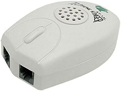AKOAK Loud Sound RJ11 Telephone Ring Ringer Amplifier Telephone Answering Accessories for Landline Telephone