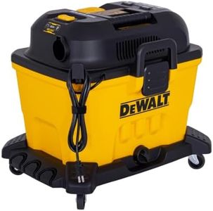 DEWALT 20V Cordless Shop Vac, AC/DC 9 Gal Wet Dry Vacuum Cleaner, Tool Only