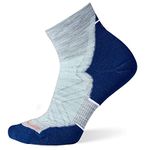 Smartwool, Women's Run Targeted Cushion Ankle Socks, Light Gray, M