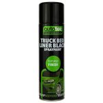 Autotek Professional Textured Finish Spray Paint, Truck Bed Liner Black, 500 ml