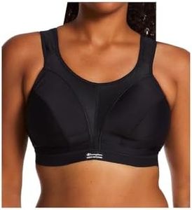 Champion Women's Sa Sn109 D+max Bra Sports, Black, 36E