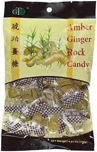 Amber Ginger Rock Candy (8-Pack)