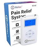 iReliev Dual Channel Tens Unit System ET-1313 for Muscle and Joint Pain Relief, Sports TENS Electronic Pulse Pain Therapy, FDA Cleared