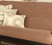 Futon Cover Only Pacific Fabric Premium Collection Fits 6-8 inch Futons Mattress Full Size (Peru Brown)