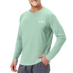 Billabong Big and Tall Swim Shirts for Men UPF 50+ Rash Guard Long & Short Sleeve, Key Lime, 5X Tall