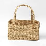 Habere India-All the Cultures Fabricating India Gift hamper baskets | decorative storage baskets | clothes storage baskets | Fruit baskets (Rectangular_10*8 * 5 Inches)