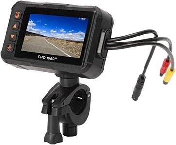 High Performance Electronics 3In Moto Dash Cam 1080P Avant Arrière Vidéo Enregistreur de Conduite Enregistrement en Boucle G Sensor Surveillance de Stationnement Caméra D'Action