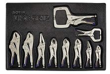 IRWIN VISE-GRIP Locking Pliers, Fast Release Kit, 10-Piece (IRHT82596)