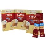 Coffee Multipack With 3x Kenco Vanilla Latte Iced/Hot Instant Coffee 162.4g 8 per pack - Kenco Hot/Iced Coffee On the Go Instant Coffee Sachets