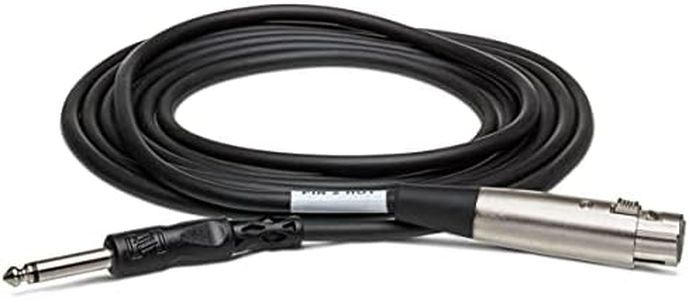 Hosa PXF-115 Unbalanced Interconnect XLR3F to 1/4 Inch TS, 15 Feet