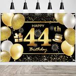 44th Happy Birthday Banner Birthday