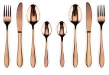 Star Work 8 Piece Cutlery Set | Gold Coated Stainless Steel Grade 304 | Food Grade | Dishwasher Safe | Kitchen Dining Collection (Set of 8 – 2 Spoon + 2 Fork + 2 Knife | 2 Tea-Spoon)