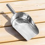 Harrier ARVO BBQ Ash Shovel | BBQ Tools & Fireplace Accessories | Metal Ash Shovel for Charcoal BBQ | Barbecue Accessories | Metal Scoop for Excess Ash from BBQ's