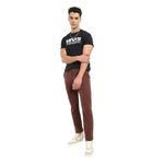 Levi'sMen's 511 Slim Fit Brown Mid Rise Cargo Trousers, 36