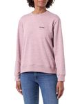 Calvin Klein Women Sweatshirt L/S no Hood, Multicolor (Light Rose Heather), M