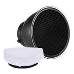 Andoer 7inch Reflector Grid Bowens Mount for Godox YONGNUO Bowens Strobe Flash