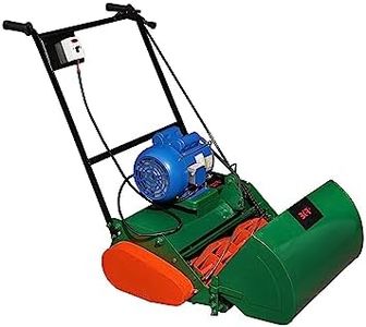 BKR® Heavy Duty 18-Inch Electric Lawn Mower | 1 HP Crompton Greaves Motor | 6-Blade Precision Cutting | Self-Propelled with Adjustable Height | Full Metal Body & Anti-Skid Roller for Stability